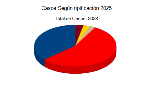 Estadisticas por tipificación 2025