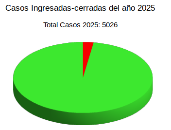 Casos Ingresados 2025
